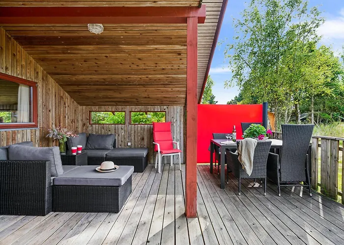 Сasa de vacaciones Authentic And Cosy With Enclosed Garden, Covered Terrace And Annex Just A Few Minutes Walk From The And Close To Forest And Ebeltoft